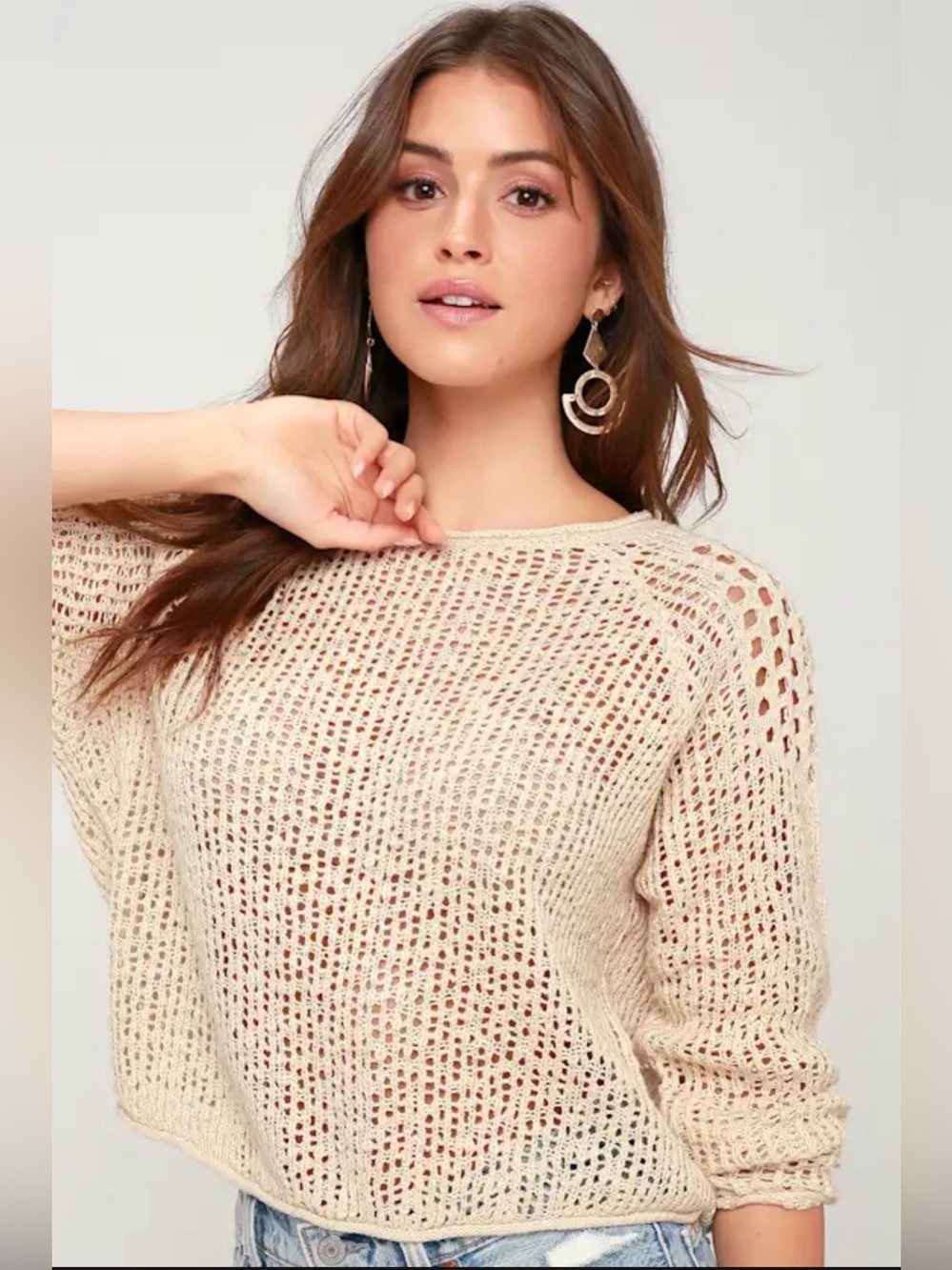 Sea Ya Soon Beige Knit Sweater
Billabong